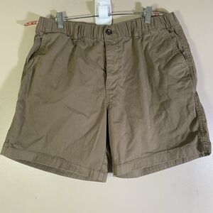 Bear Bottom Clothing Volley Shorts 7" Inseam Casual Stretch Brown Mens XL